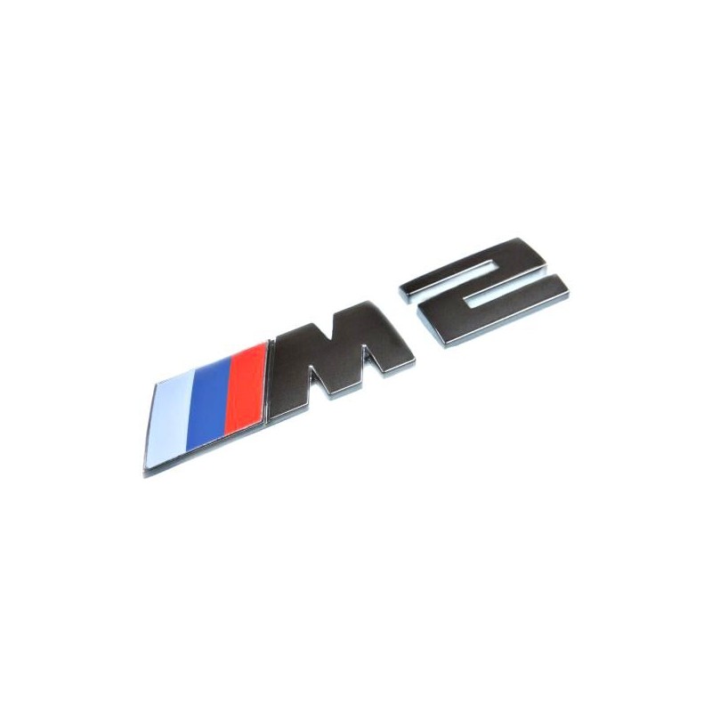 Étiquette d'étiquette d'emblème de badge M2 - Pièce d'origine BMW 51128062191