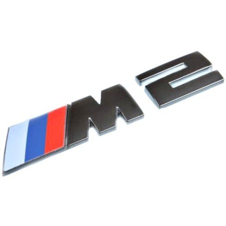 Étiquette d'étiquette d'emblème de badge M2 - Pièce d'origine BMW 51128062191