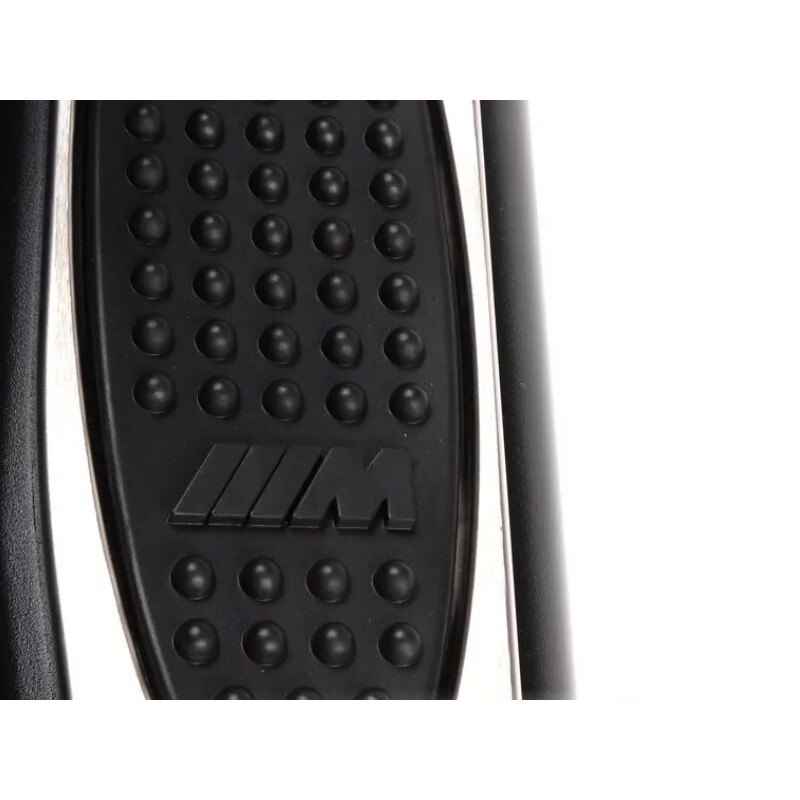 Pédale morte en aluminium "M" noire - Pièce d'origine BMW 51437902389