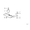 Support de transmission de boîte de vitesses manuelle - Pièce d'origine BMW 2x23711175939