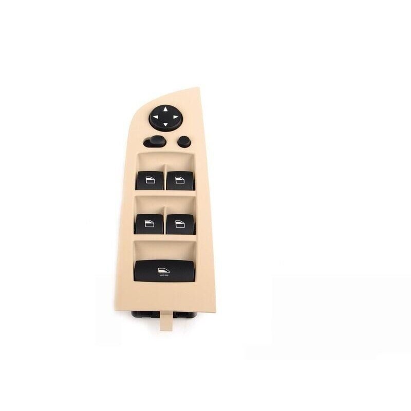 Interrupteur principal de vitre côté conducteur RHD droit beige - Pièce d'origine BMW 61319217373