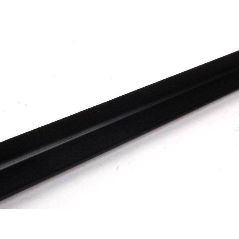 Cache/couvercle de canal noir mat/ joint avant droit - Pièce d'origine BMW 51337060236