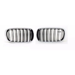 Pièce d'origine BMW 51118056323/51118056324 - Ensemble de grille de calandre avant gauche et droite.