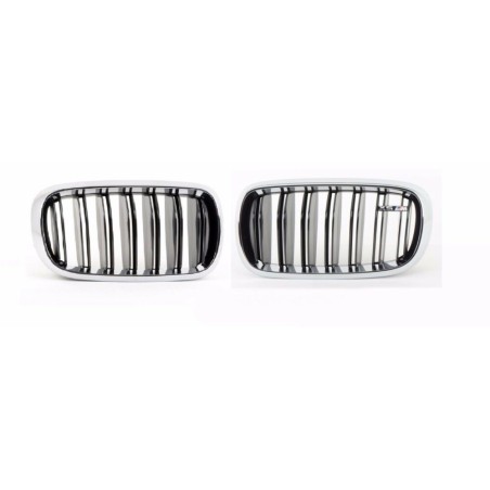 Pièce d'origine BMW 51118056323/51118056324 - Ensemble de grille de calandre avant gauche et droite.