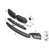 Pièce d'origine BMW 51118056323/51118056324 - Ensemble de grille de calandre avant gauche et droite. Pièce d'origine BMW 51118056323/51118056324 - Ensemble de grille de calandre avant gauche et droite.