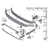 BMW/Élément de déformation inférieur droit - Pièce d'origine BMW51117301587