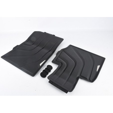 Tapis de sol en caoutchouc avant noir BMW - Pièce d'origine BMW51472164763