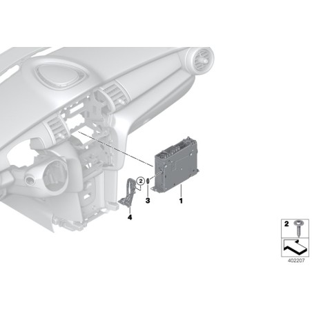 BMW/Unité principale Basic Media - Pièce d'origine BMW65128794309