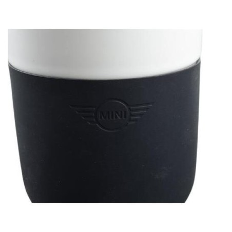 Pièce automobile d'origine MINI 80282445695 - Bloc de couleur de tasse blanc/noir.