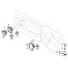 Haut-parleur de gamme moyenne - Pièce d'origine MINI 65133428196
