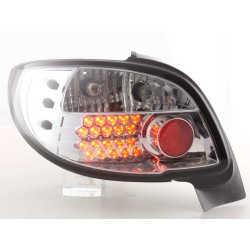 Kit feux arrières LED Peugeot 206 CC Cabrio 98-05 chrome