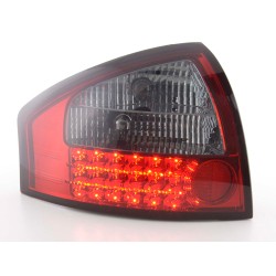 Kit feux arrières à LED Audi A6 berline type 4B 97-03 rouge / noir