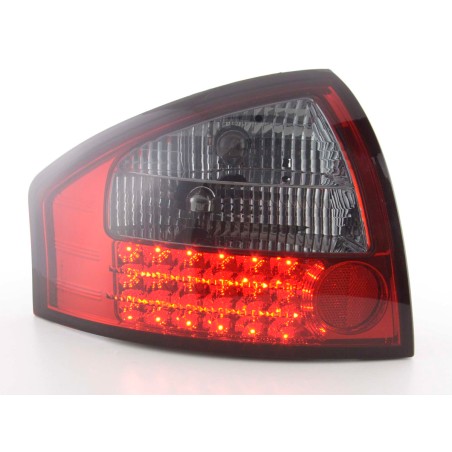 Kit feux arrières à LED Audi A6 berline type 4B 97-03 rouge / noir Kit feux arrières à LED Audi A6 berline type 4B 97-03 rouge / noir