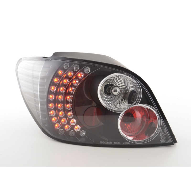 Kit feux arrières LED Peugeot 307 01-04 noir