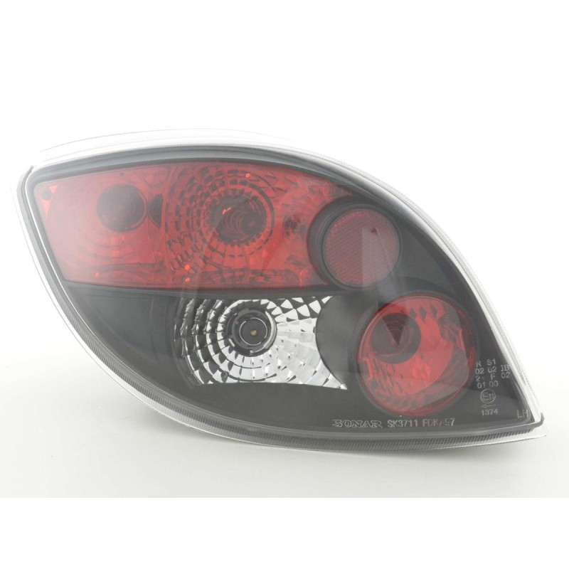 Jeu de feux arrière Ford KA type RBT 97- noir