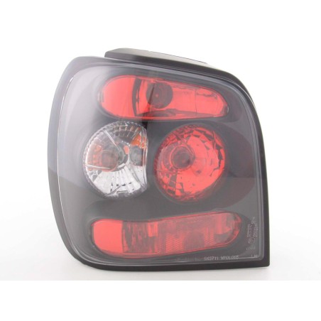 Jeu de feux arrière VW Polo type 6N2 99-01 noir Jeu de feux arrière VW Polo type 6N2 99-01 noir