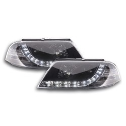 Phare Daylight LED look DRL VW Passat type 3BG 00-05 noir