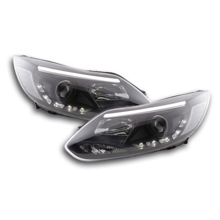 Phare Daylight LED DRL look Ford Focus 3 2010- noir Phare Daylight LED DRL look Ford Focus 3 2010- noir