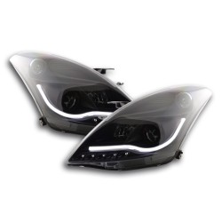 Phare Daylight LED DRL look Suzuki Swift 10-13 noir