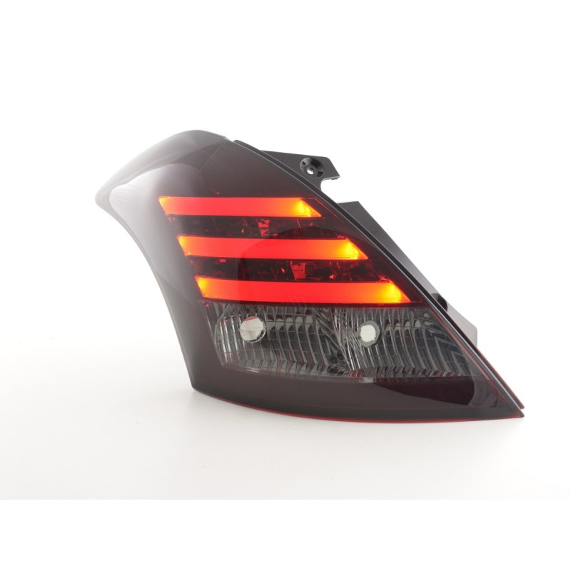 Kit feux arrières LED Suzuki Swift Sport 2011-2013 rouge / noir