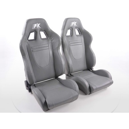 Sièges sport FK Sièges demi-baquets automatiques Ensemble de voitures de course au look de sport automobile Sièges sport FK Sièges demi-baquets automatiques Ensemble de voitures de course au look de sport automobile