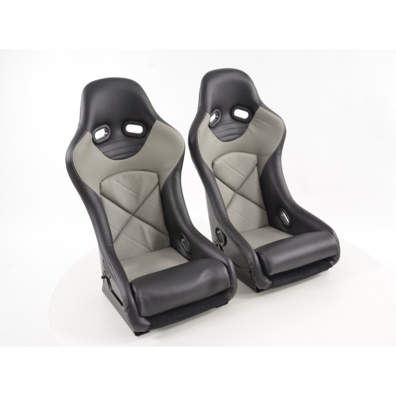 Sièges baquets FK sport Sièges baquets complets avec coque arrière en fibre de verre