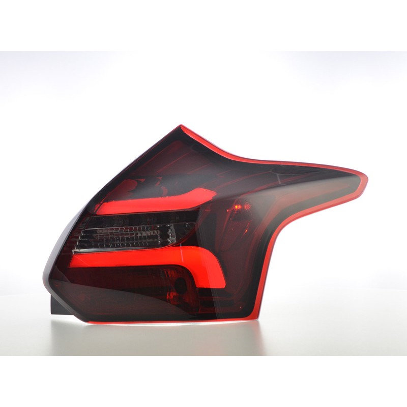 Kit feux arrières LED Ford Focus 3 5 portes 11-14 rouge / fumée