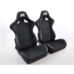 Sièges sport FK Sièges demi-baquets automatiques Set Control au look sport automobile