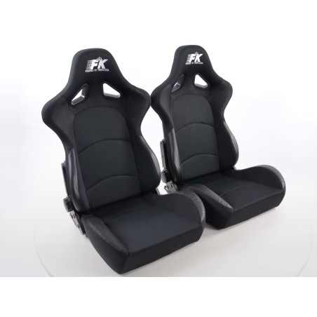 Sièges sport FK Sièges demi-baquets automatiques Set Control au look sport automobile Sièges sport FK Sièges demi-baquets automatiques Set Control au look sport automobile