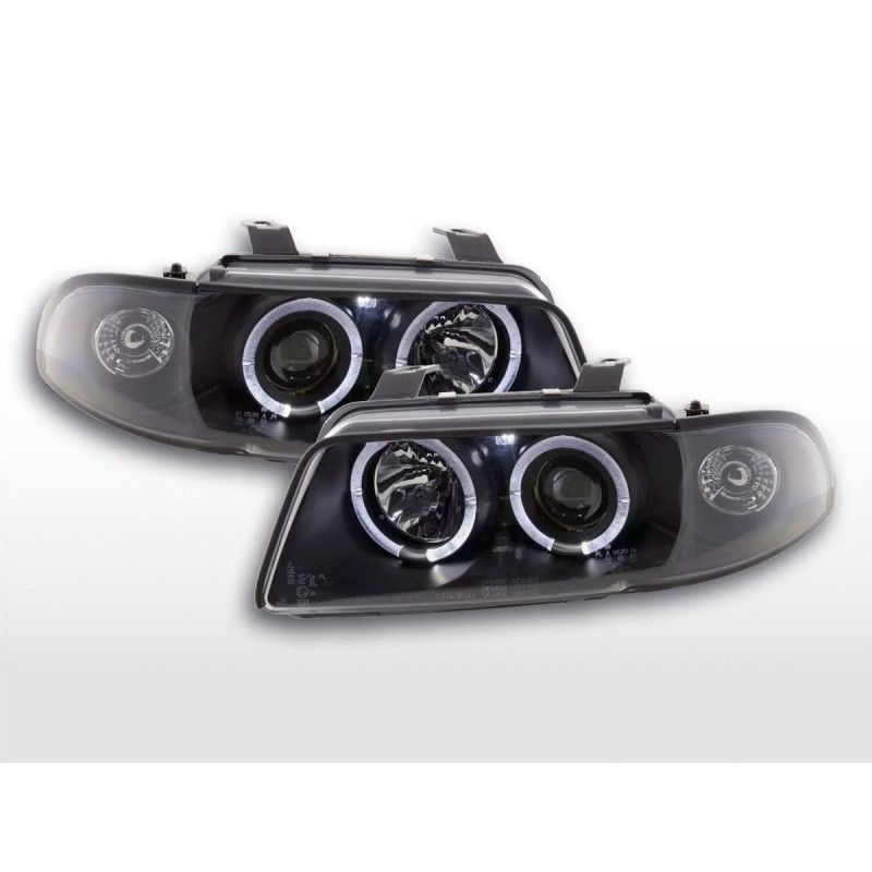 Phare avant Audi A4 type B5 95-99 noir