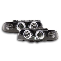 Phare avant BMW Série 7 type E38 95-98 noir