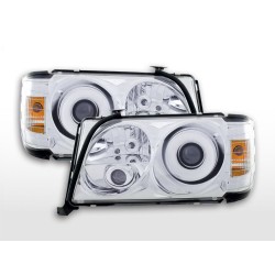 Phares pour Mercedes Classe E type W124 94-96 chrome