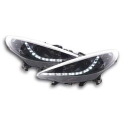Phare Daylight LED feux de jour Peugeot 207 06- noir