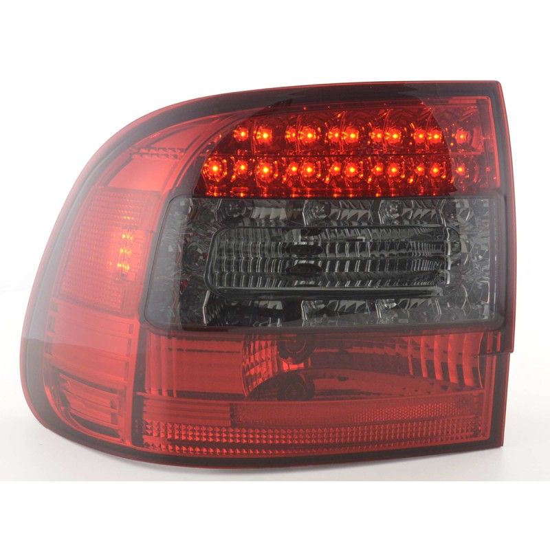 Kit feux arrière LED Porsche Cayenne type 955 02-06 rouge / noir
