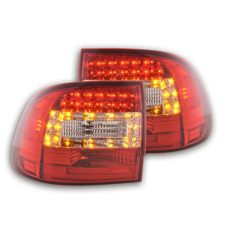 Kit feux arrière à LED Porsche Cayenne type 955 02-06 clair / rouge