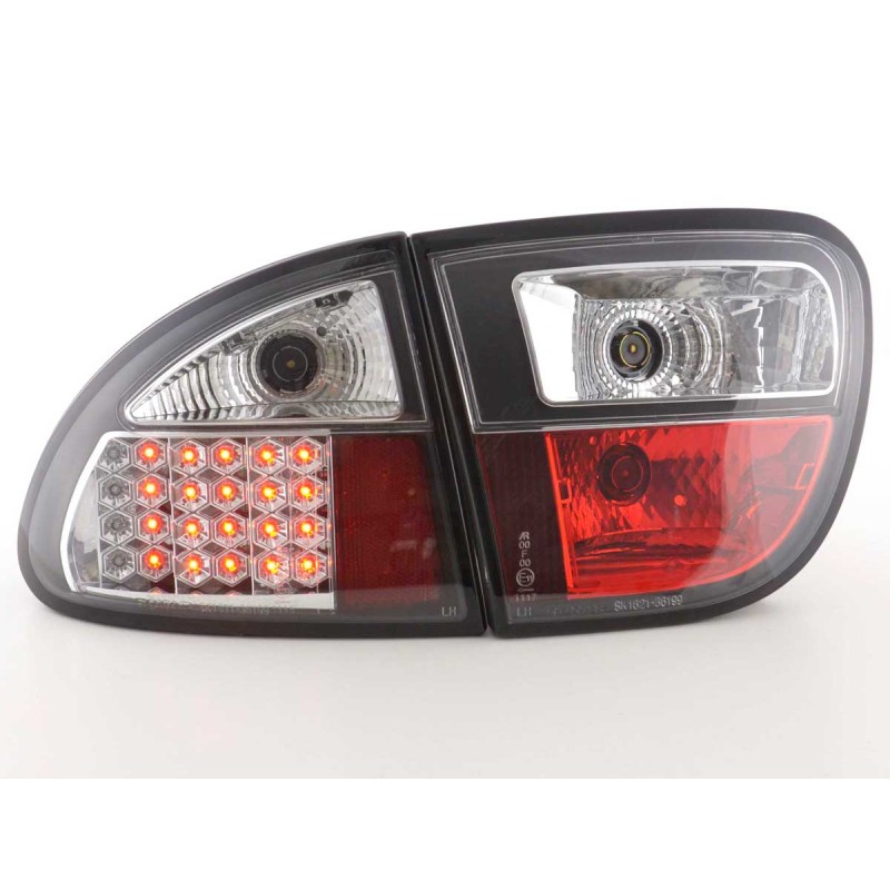 Kit feux arrières LED Seat Leon type 1M 1999-2005 noir