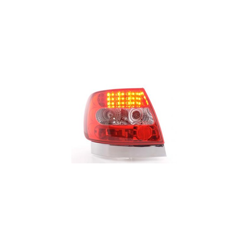 Feux arrière à LED Audi A4 berline type B5 95-00 clair / rouge S4 / TDI