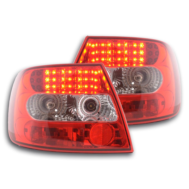Kit feux arrières à LED Audi A4 berline type B5 95-00 clair / rouge