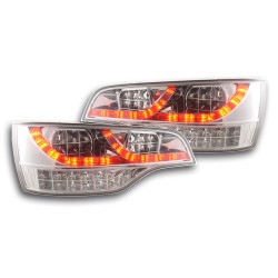 Kit feux arrières LED Audi Q7 type 4L 06- chrome