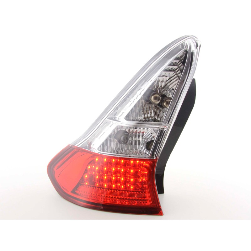 Kit feux arrière à LED Citroen C4 3 portes. Type L 04- clair / rouge