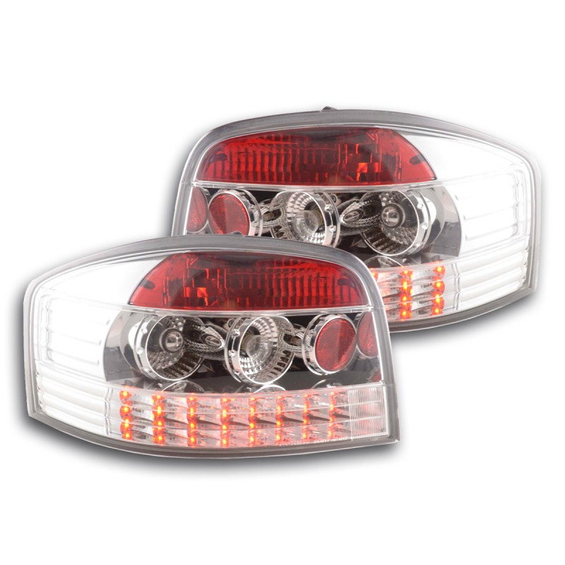 Kit feux arrières LED Audi A3 type 8P 03-05 chrome