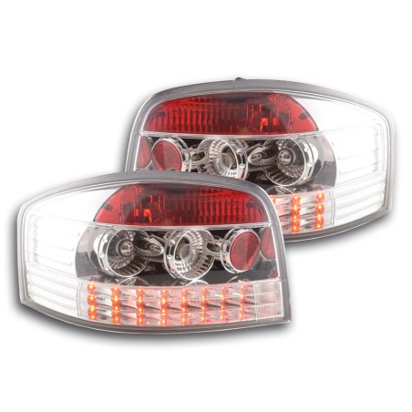 Kit feux arrières LED Audi A3 type 8P 03-05 chrome