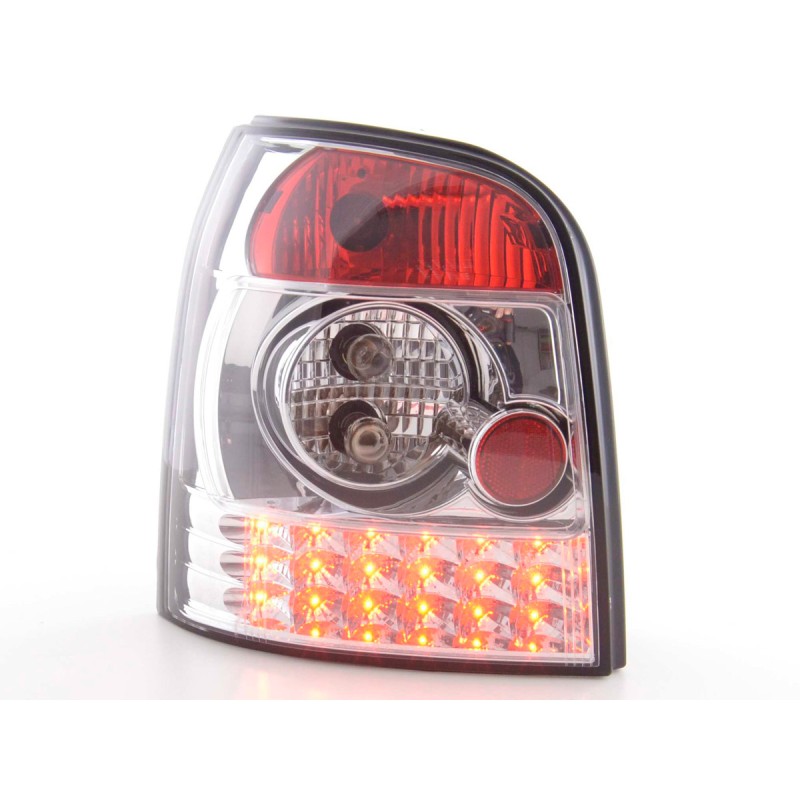 Kit feux arrières LED Audi A4 Avant type B5 95-00 chrome