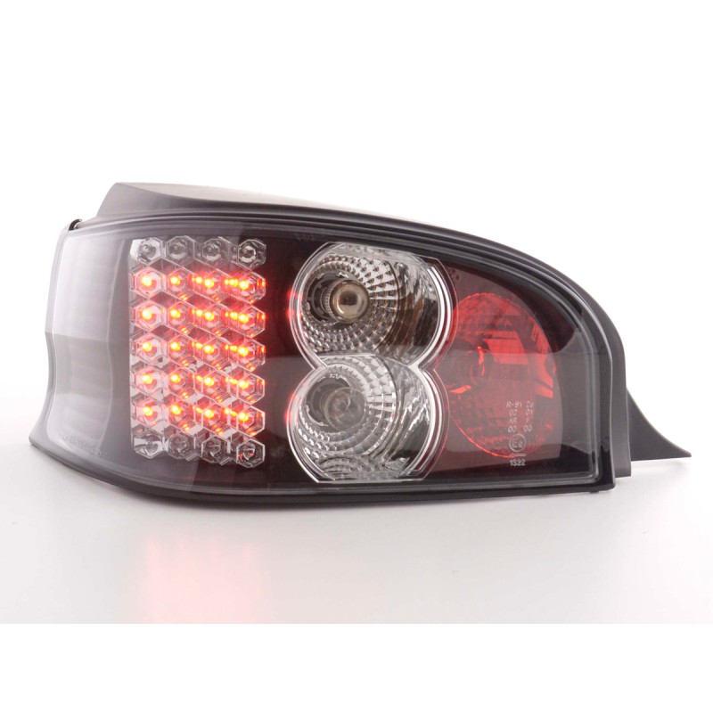 Kit feux arrières LED Citroen Saxo type S / S HFX / S KFW 96-02 noir