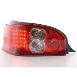 Kit feux arrières LED Citroen Saxo type S / S HFX / S KFW 96-02 clair / rouge