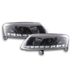 Phare Daylight LED feux de jour Audi A6 type 4F 04-08 noir