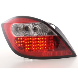 Kit feux arrières LED Opel Astra H 5 portes 04- clair / rouge