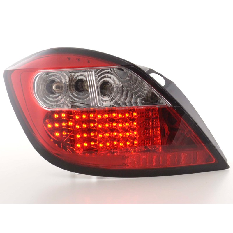 Kit feux arrières LED Opel Astra H 5 portes 04- clair / rouge