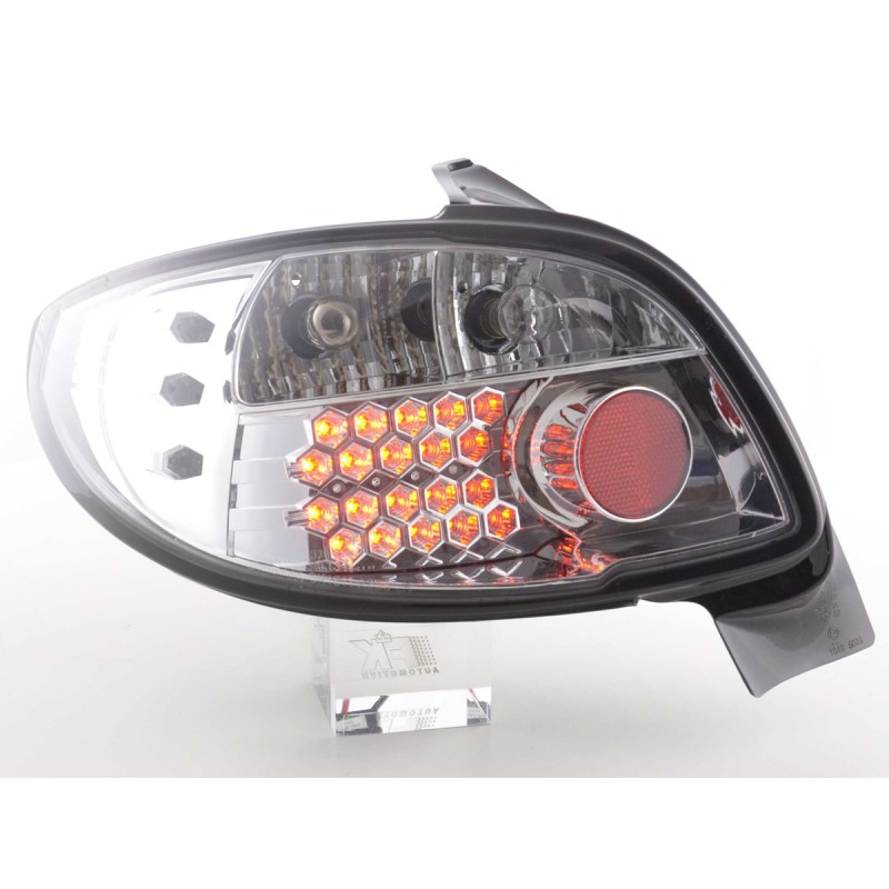 Kit feux arrières à LED Peugeot 206 3/5 porte. sans cabriolet 98-05 chromé