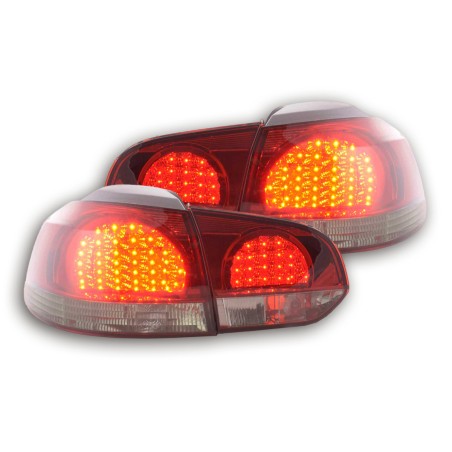 Kit feux arrières LED VW Golf 6 type 1K 08- noir / rouge